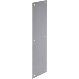 Push Plate, Satin Chrome Plated, Pkg Qty 3 R86068