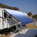 16' Blue Vinyl RV Awning Fabric Replacement F621