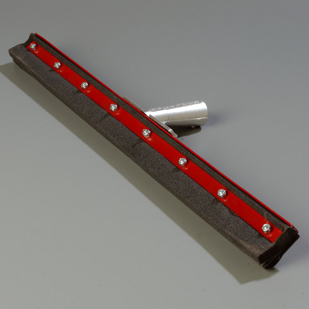 Double Neoprene Floor Squeegee with Steel Frame, 30 Width N20341