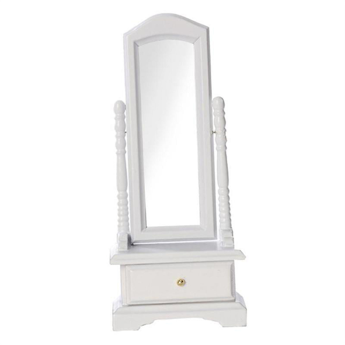 White Wood Dolls House A895