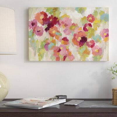 White Framed Canvas U222