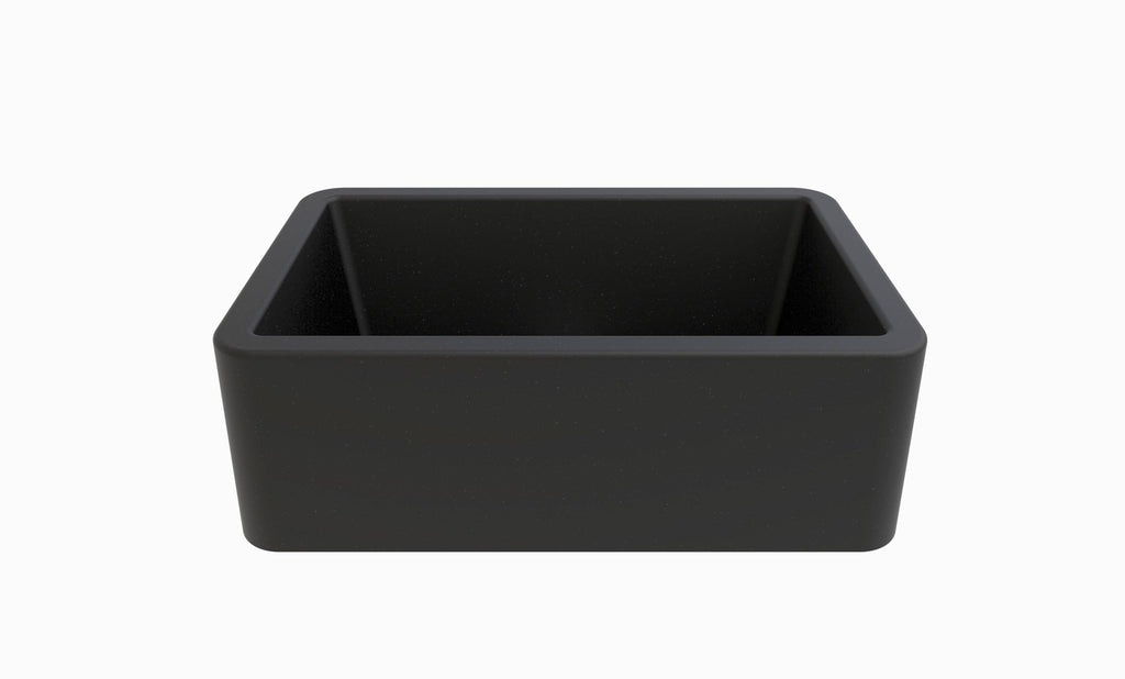 Black Metallic Apron Kitchen Sink W1033