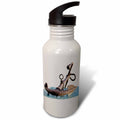 Vintage Rusted Anchor 21 oz Sports Water Bottle Q595832