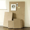 Burlap Message Board Narrow K820
