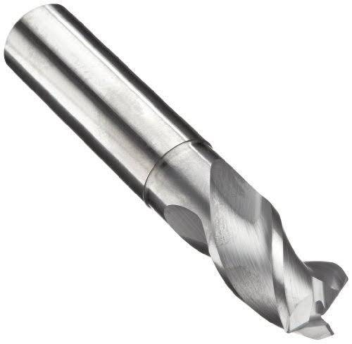 Carbide Corner Radius End Mill, Long Reach, TiCN Finish, 3-Flute I21122