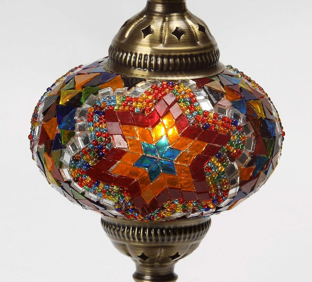 Mosaic Sconce Lamp Wall Light, Moroccan Style, Bronze, Scarlet H3800