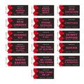 Red Bow Naughty Sexy Love Coupons, 16-Pk R80481