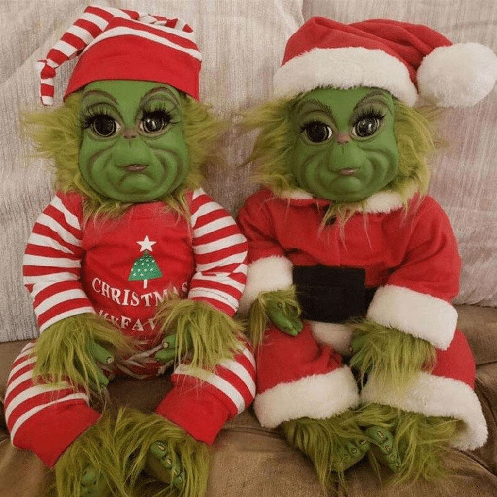 Grinch Stuffed Plush Elf Doll L938281