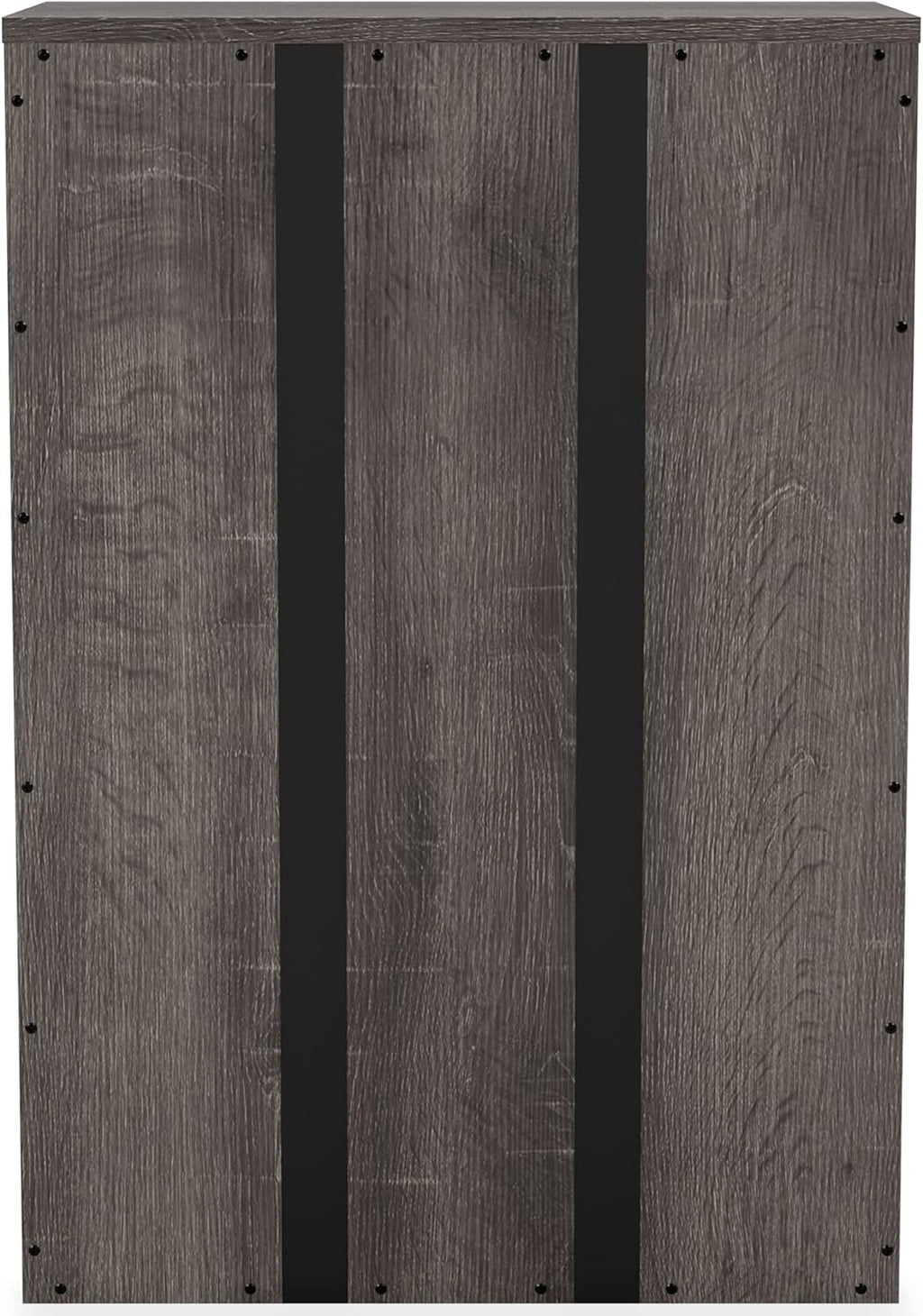 Grayish Brown Bookcase with 2 Adjustable Shelves M22506
