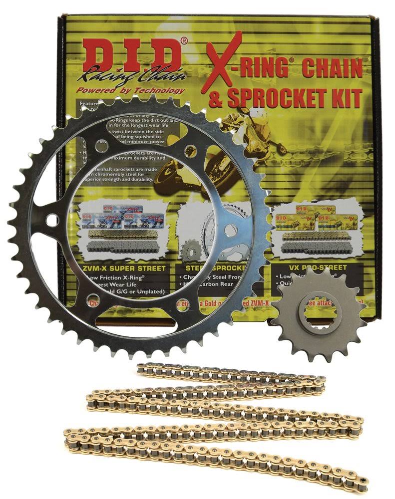 530ZVM-X Gold Chain and Sprocket Kit E2723