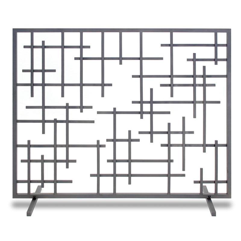 Natural Iron Fireplace Screen P637