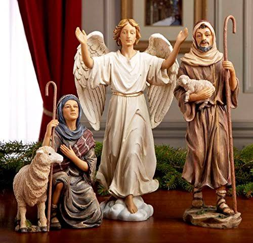 14 inch Christmas Nativity Set C322