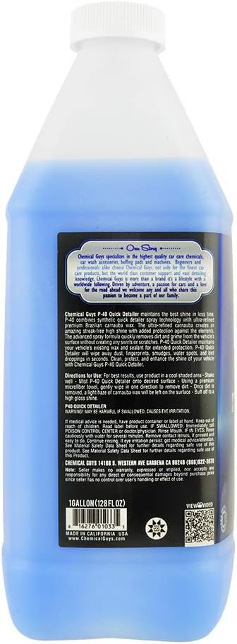 P40 Quick Detailer and UV Protectant (1 Gal) Pack of 2 T12408