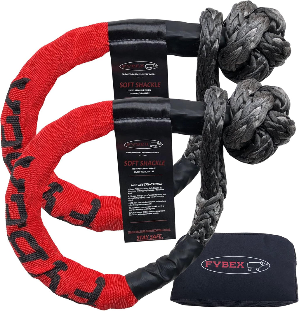 Synthetic Soft Shackle Recovery Kit Pack of 2 I967099