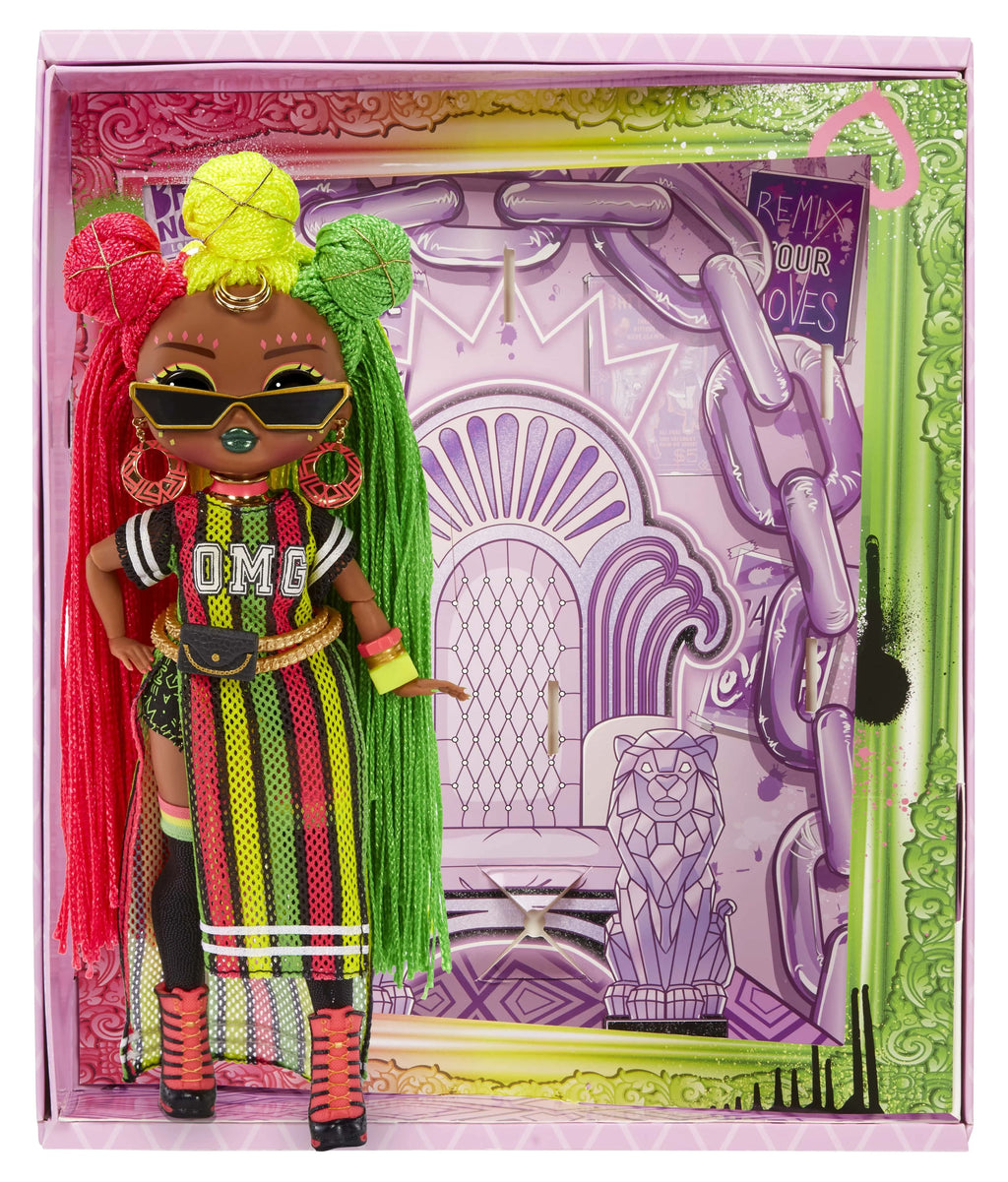 LOL Surprise OMG Queens Sways fashion doll with 20 Surprises Including Outfit and Accessories, 10-inch doll L62227