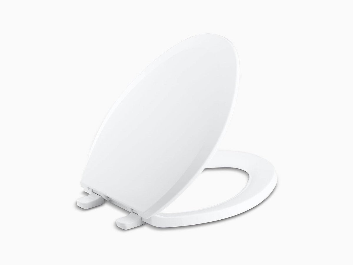 Elongated Toilet Seat with Quick-Release Hinges Sunlight X6839