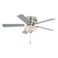Satin Nickel Ceiling Fan X140
