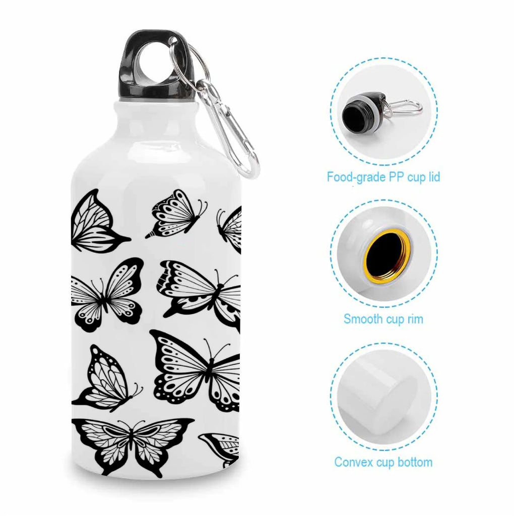 400ml Sport Aluminum Water Bottle with Twist Cap I691276
