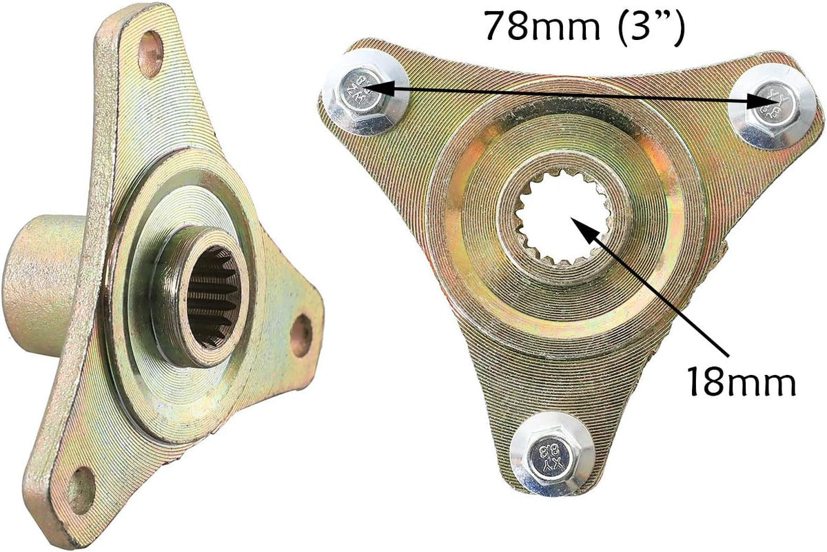 Rear Axle Shaft Kit with Brake Master Cylinder Caliper Disc Rotor Assembly T761