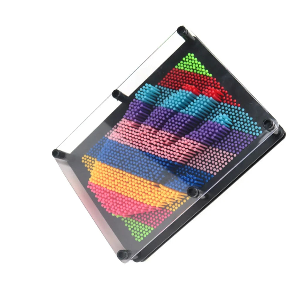 Colorful Plastic Pin Art Toy T792
