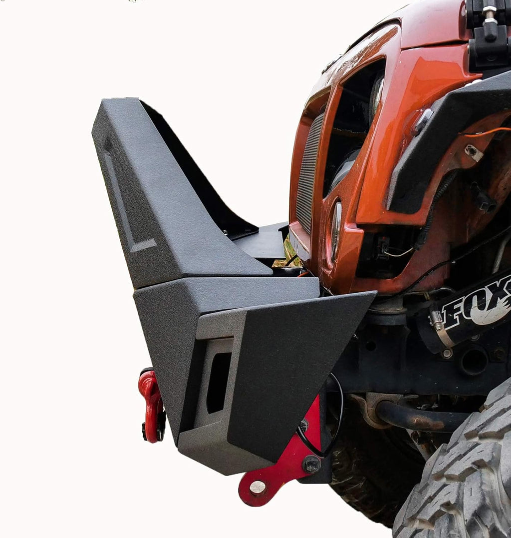 Front Bumper with Winch Plates and LED Lights Assembly P334911