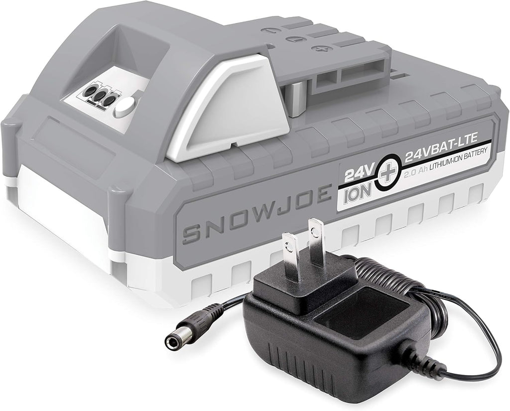 White 24V Lithium iON Battery and Charger A6767