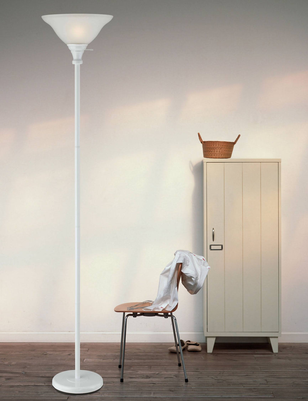 3-Way Torchiere - White Q336780