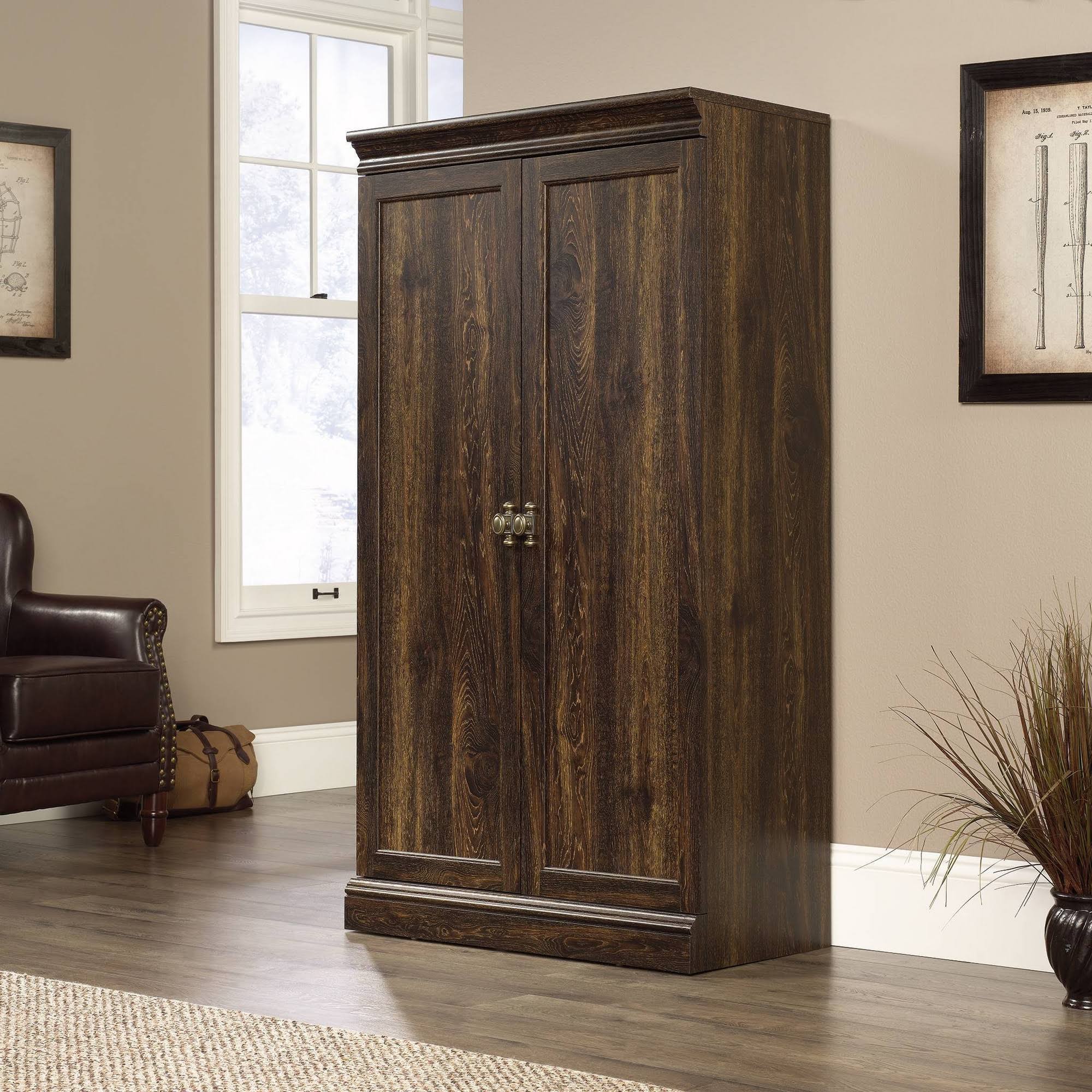 Iron Oak Storage Cabinet L782800