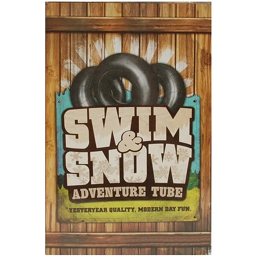 Rubber Swim and Snow Adventure Tube Y258