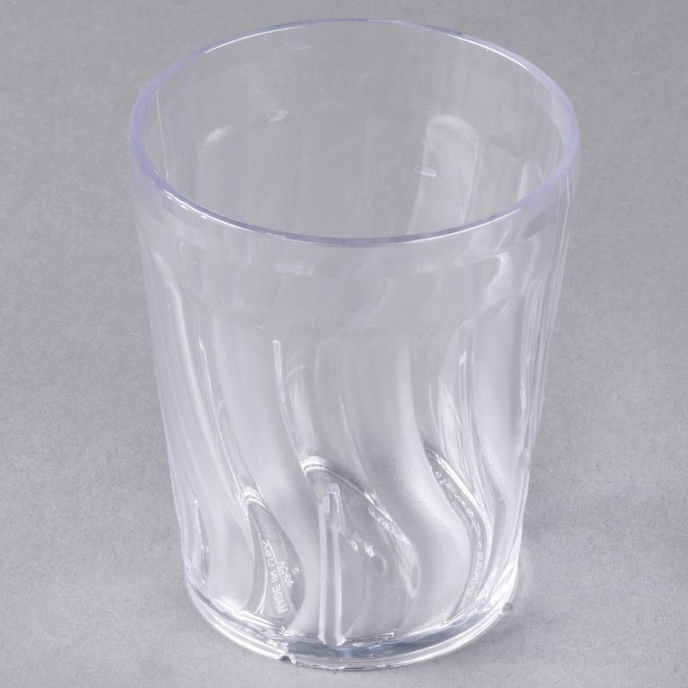6 oz. Clear Plastic Tumbler J32043