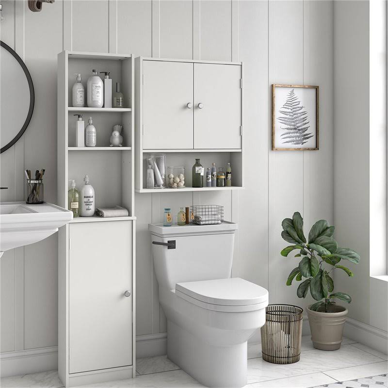 White Wall Cabinet E666