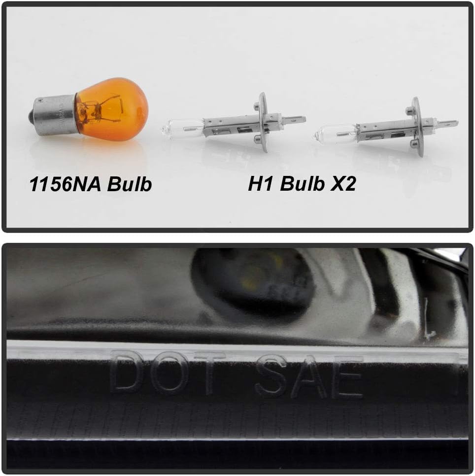 Black Housing Projector Headlights Headlamps Assembly I94446