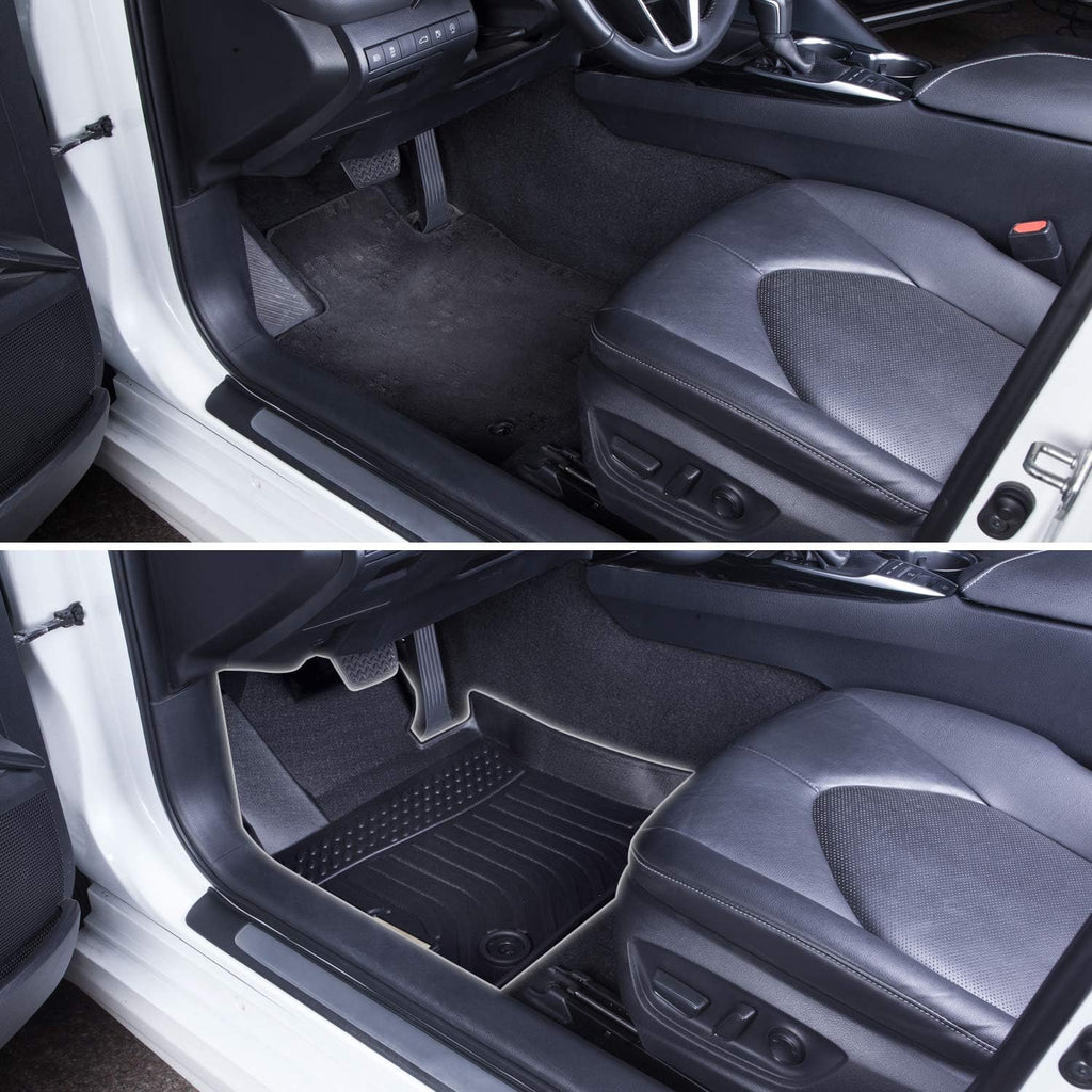 Black Front and Rear Car Mats for Hyundai Tucson 2019 2020 2021 K6684