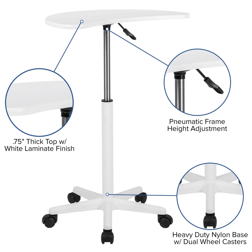 Black Adjustable Computer Desk N98058