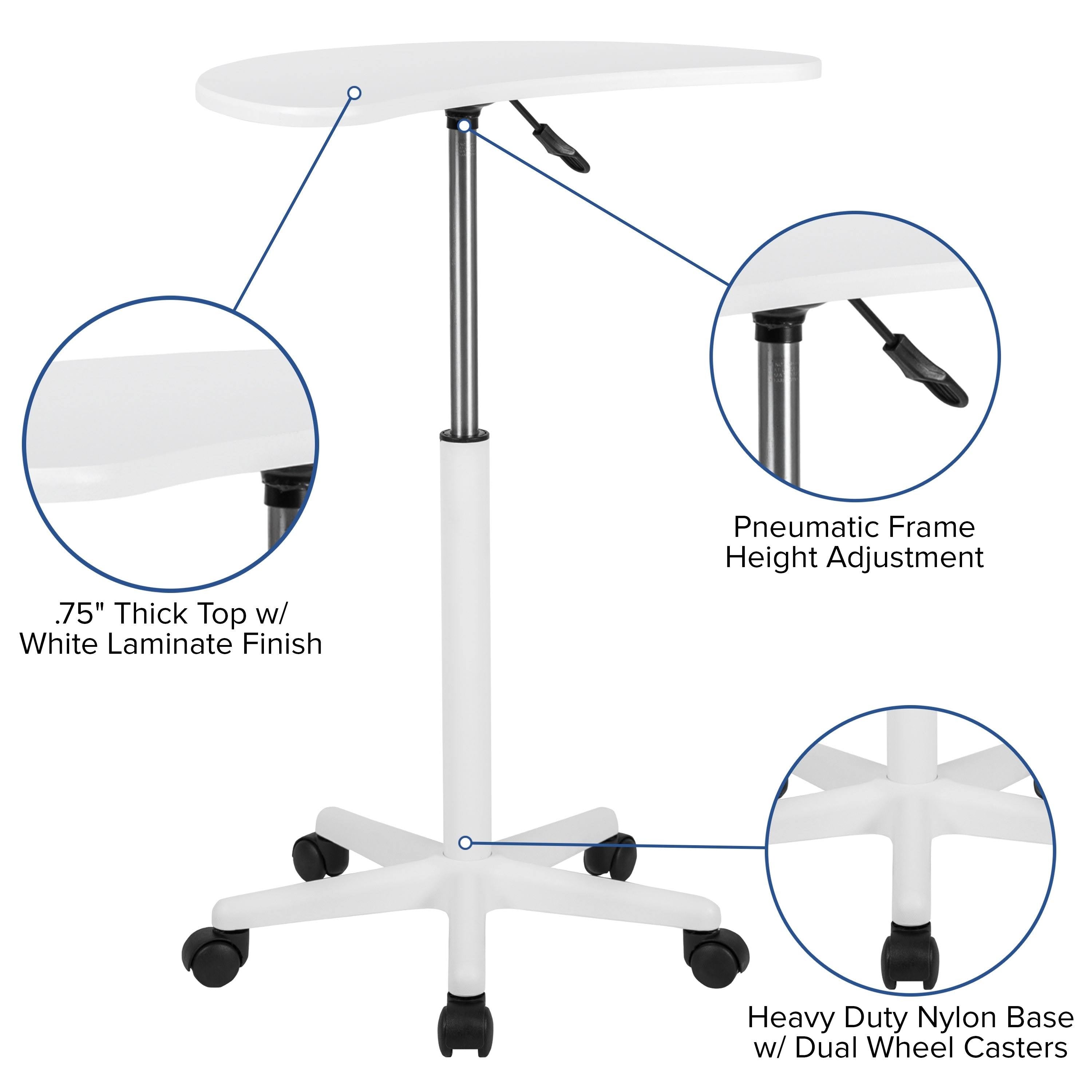 Black Adjustable Computer Desk N98058