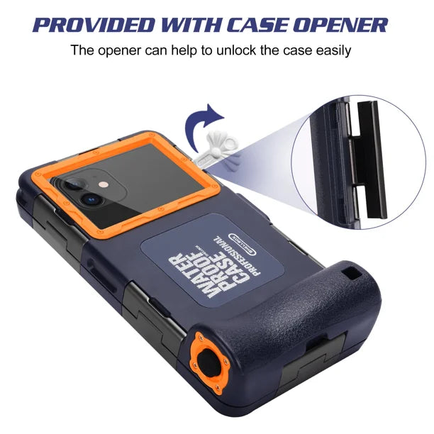 Waterproof Protective Case for ZTE Blade 20 Pro 5G and Phones Up to 6.9 Inch Q6374