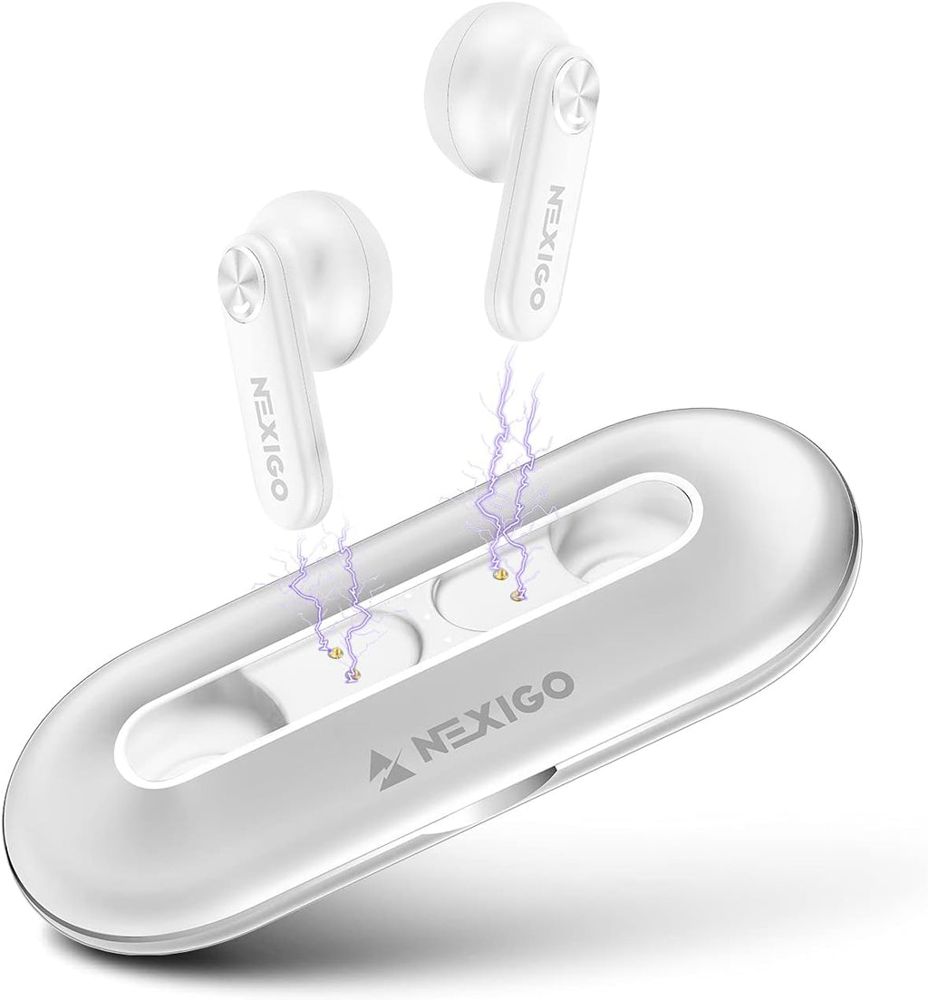 Black Wireless Earbuds with 28H Playtime M497