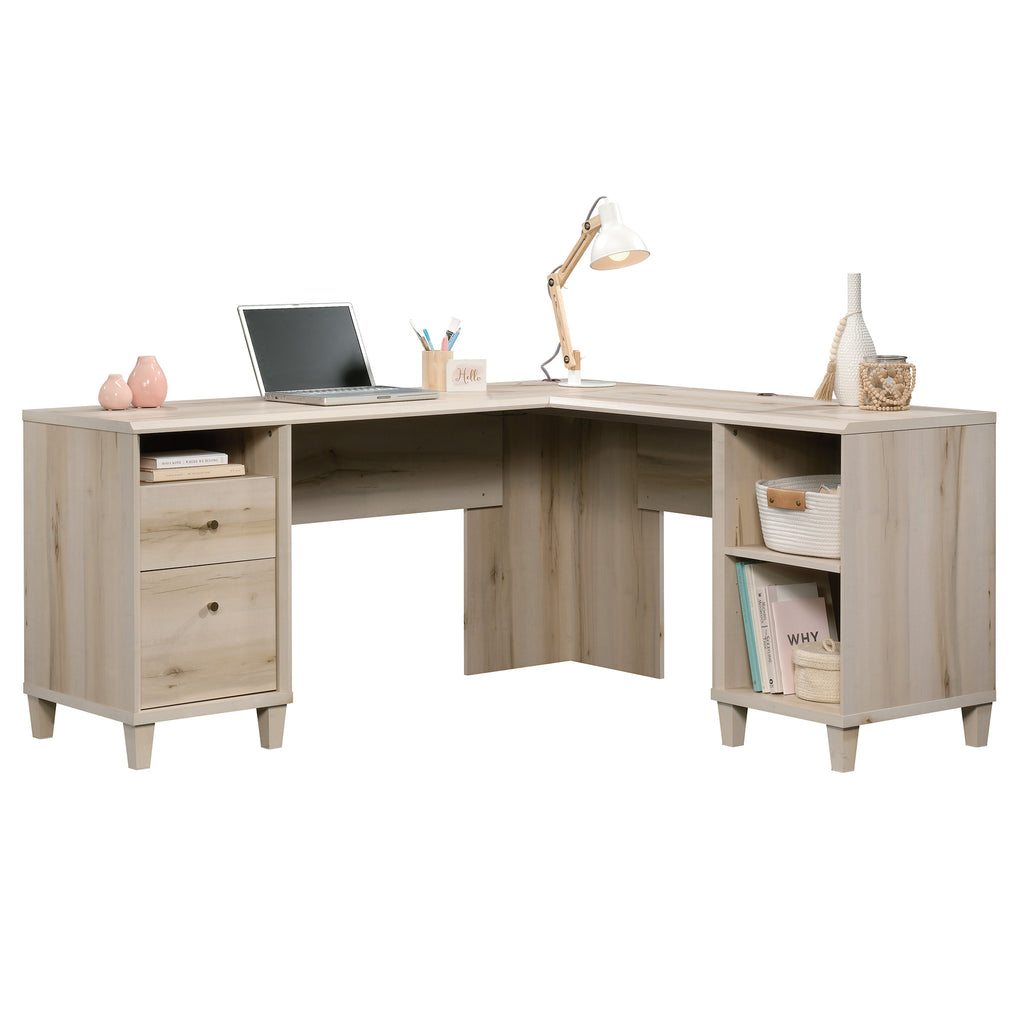 Pacific Maple Finish L-Desk K4002