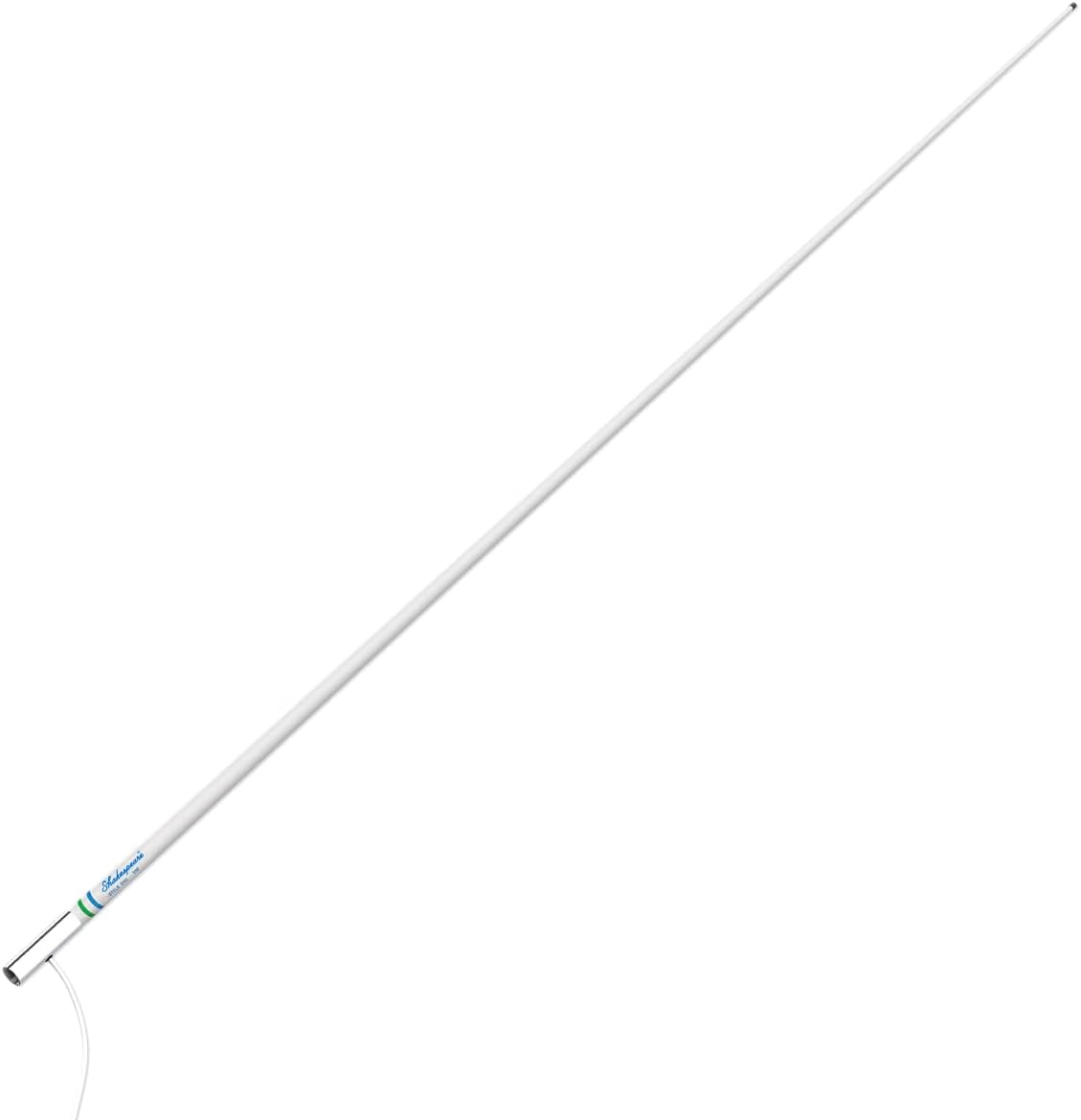 Centennial White 8' VHF Marine Antenna Pack of 2 L766