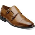 Saddle Tan Double Monk Strap Shoes I52839