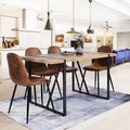 5 Piece Dining Set Oak B83035