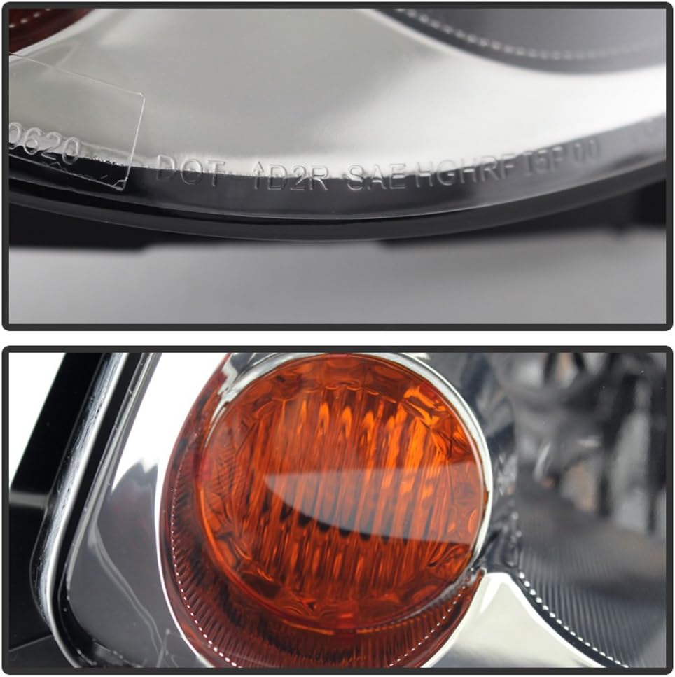 Headlights Headlamp Assembly Replacement Set Left Right S4718