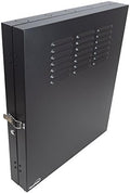 2U Vertical Wall Mount Enclosure Cabinet Black S6489