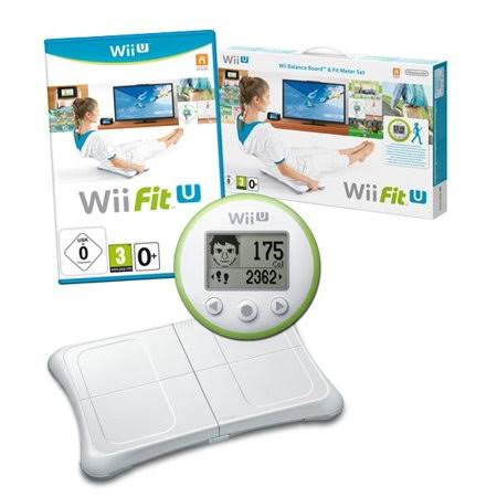 Wii Fit U Bundle with Balance Board, Game and Meter H60540