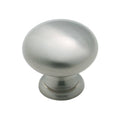 Satin Nickel Mushroom Cabinet Knob M743
