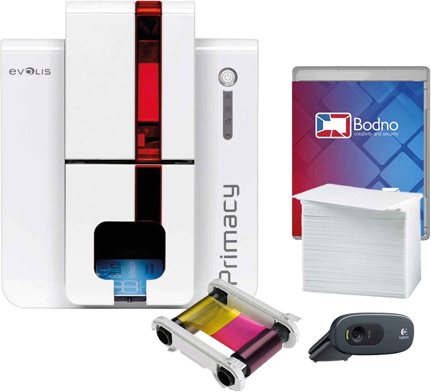 Single Sided ID Card Printer with ID Software U6033