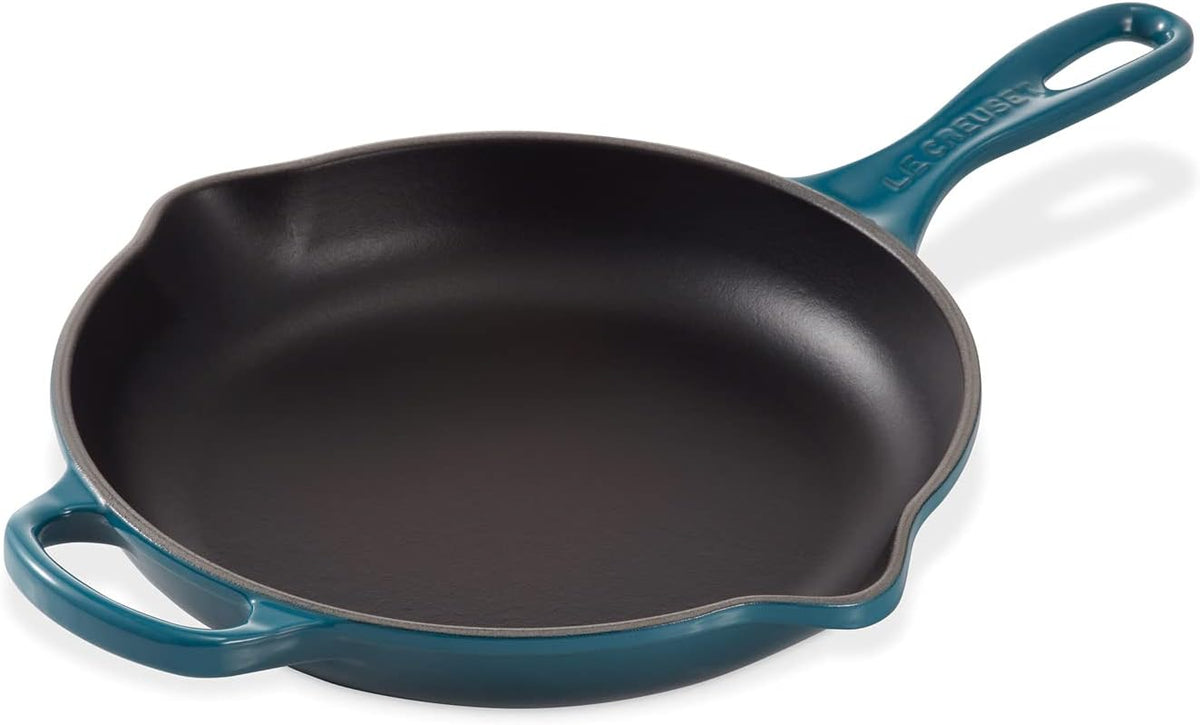 Deep Teal Cast Iron Skillet I725