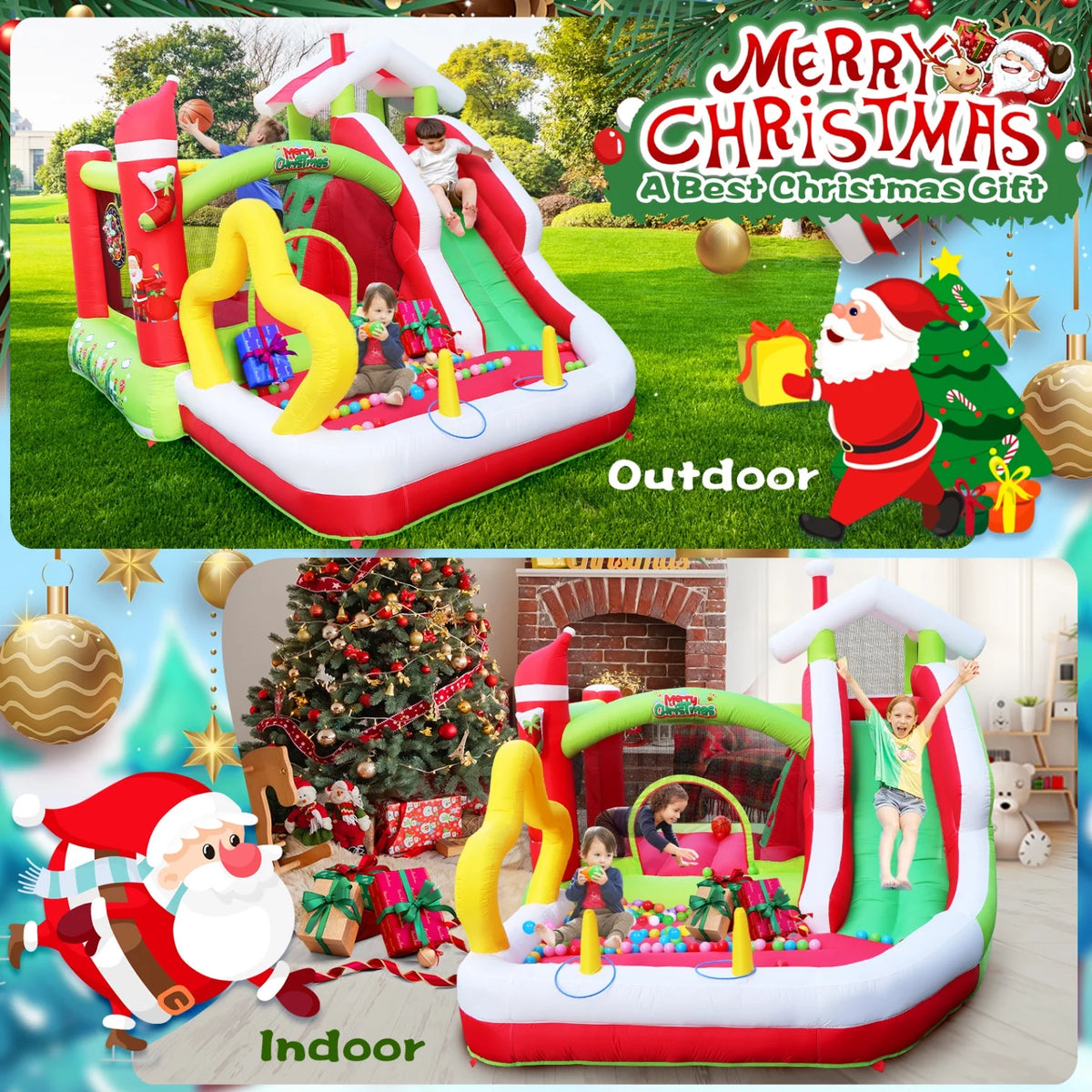 Inflatable Bounce House with Blower M58006