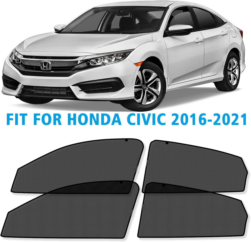 Magnetic Car Window Sunshade 4 Pc. Set N35542