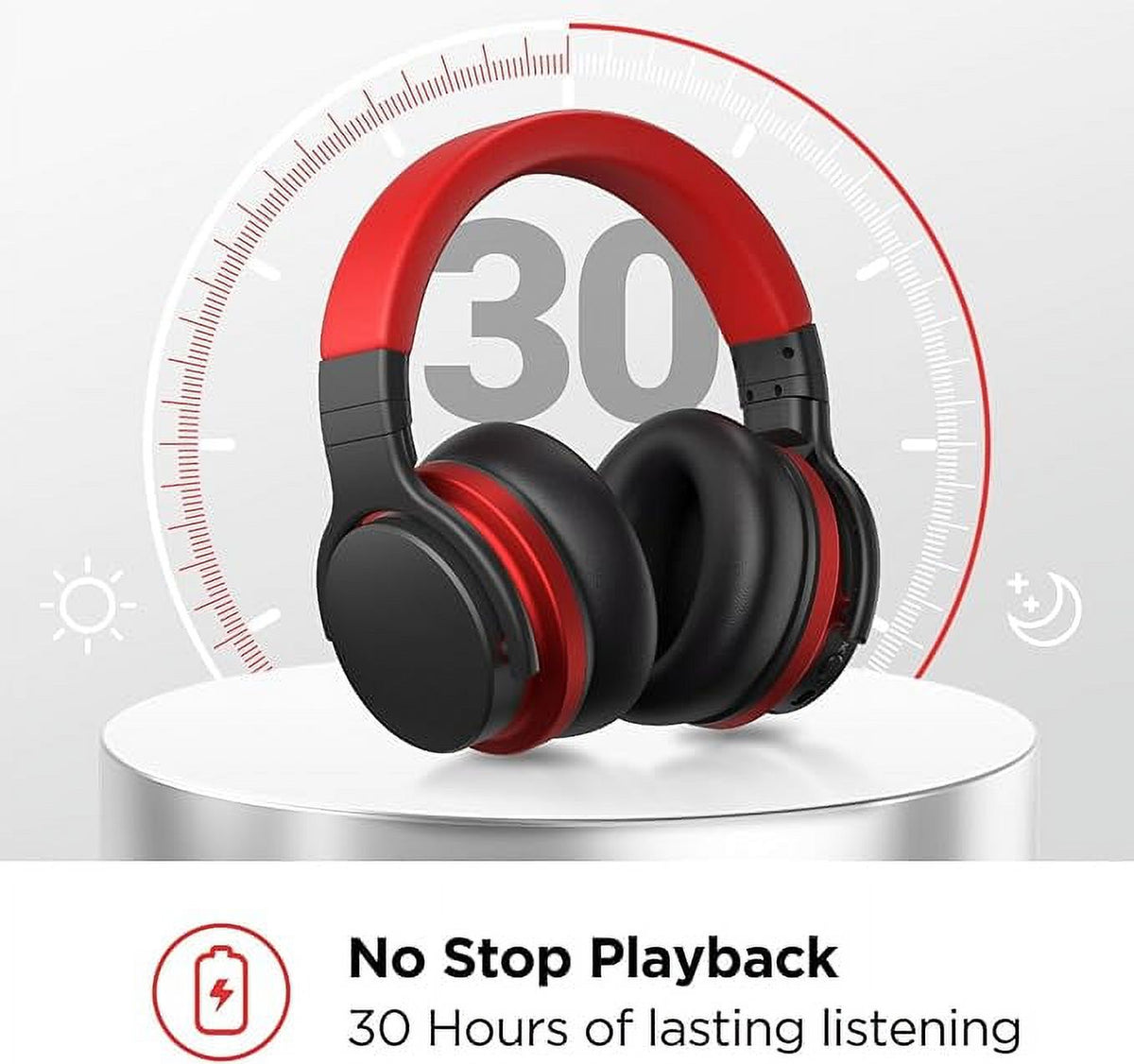 Open Box Active Noise Cancelling Over Ear Bluetooth Headphones B600831